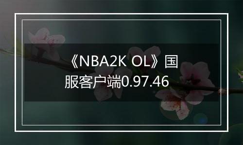 《NBA2K OL》国服客户端0.97.46