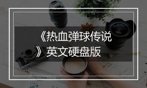 《热血弹球传说》英文硬盘版