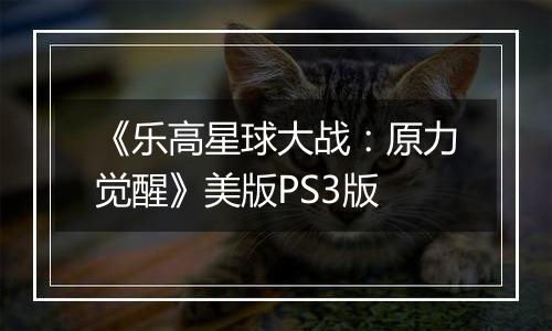 《乐高星球大战：原力觉醒》美版PS3版