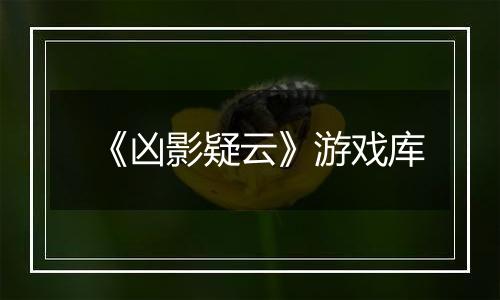 《凶影疑云》游戏库