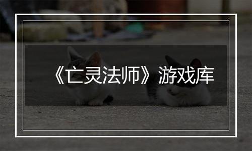《亡灵法师》游戏库