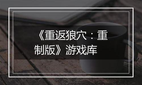 《重返狼穴：重制版》游戏库