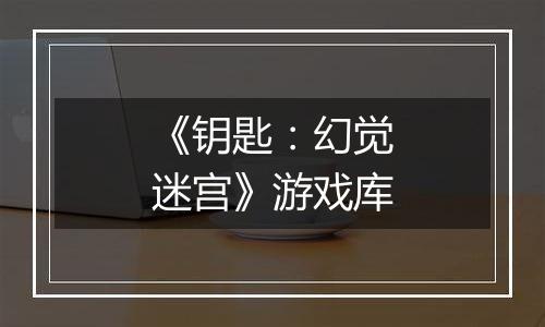 《钥匙：幻觉迷宫》游戏库