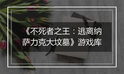 《不死者之王：逃离纳萨力克大坟墓》游戏库