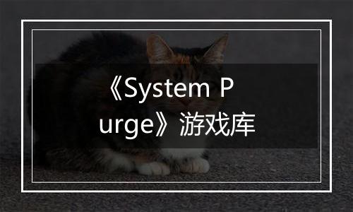 《System Purge》游戏库