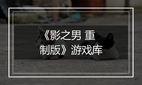 《影之男 重制版》游戏库