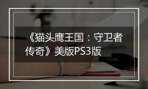 《猫头鹰王国：守卫者传奇》美版PS3版