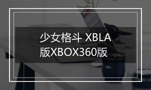 少女格斗 XBLA版XBOX360版