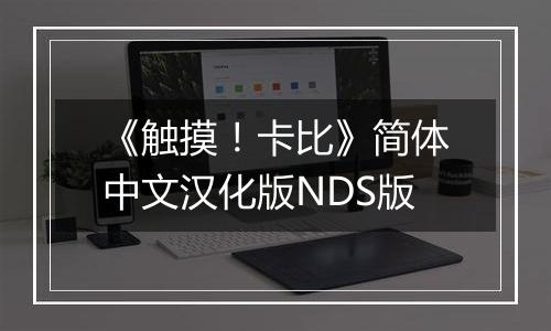 《触摸！卡比》简体中文汉化版NDS版