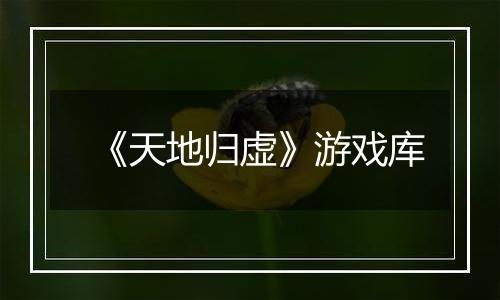 《天地归虚》游戏库