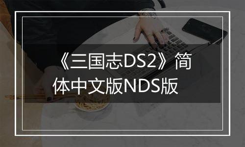 《三国志DS2》简体中文版NDS版