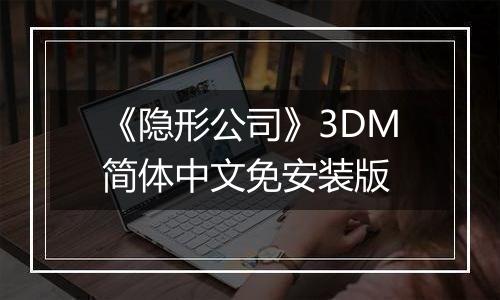 《隐形公司》3DM简体中文免安装版