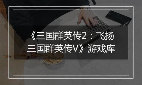 《三国群英传2：飞扬三国群英传V》游戏库