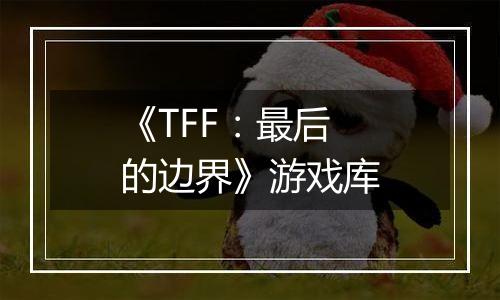 《TFF：最后的边界》游戏库