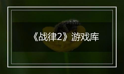 《战律2》游戏库