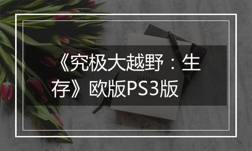 《究极大越野：生存》欧版PS3版