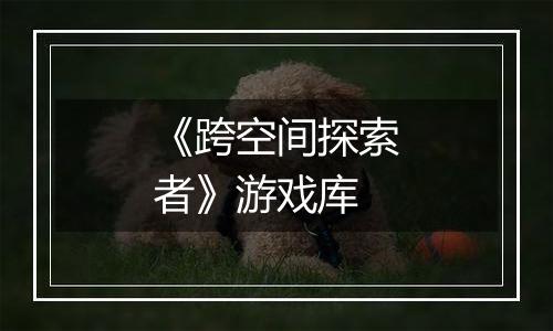 《跨空间探索者》游戏库