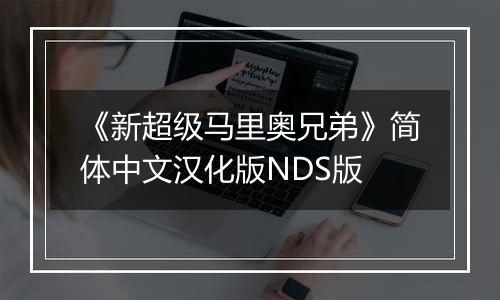 《新超级马里奥兄弟》简体中文汉化版NDS版