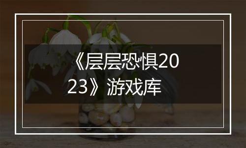 《层层恐惧2023》游戏库