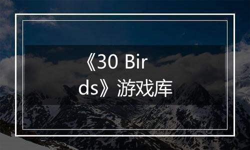 《30 Birds》游戏库
