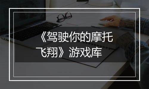 《驾驶你的摩托飞翔》游戏库