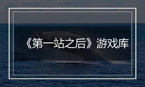 《第一站之后》游戏库