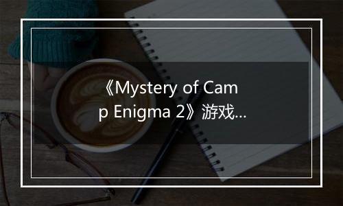 《Mystery of Camp Enigma 2》游戏库
