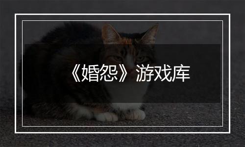 《婚怨》游戏库