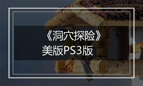 《洞穴探险》美版PS3版