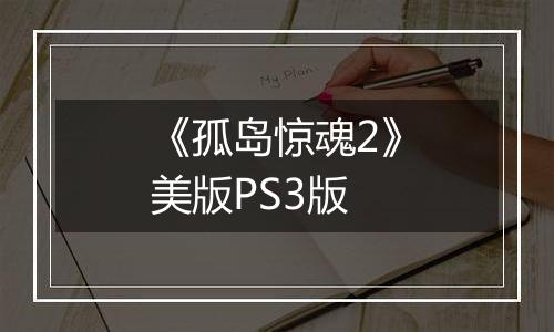 《孤岛惊魂2》美版PS3版