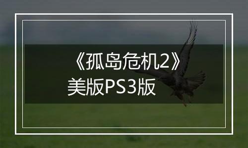 《孤岛危机2》美版PS3版