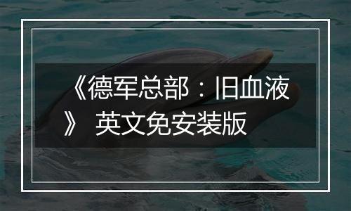 《德军总部：旧血液》 英文免安装版