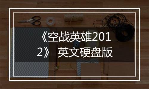 《空战英雄2012》 英文硬盘版