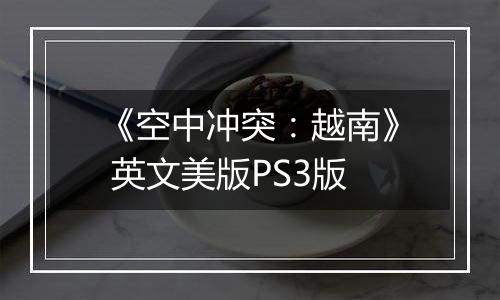 《空中冲突:越南》 英文美版PS3版