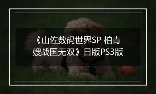 《山佐数码世界SP 柏青嫂战国无双》日版PS3版