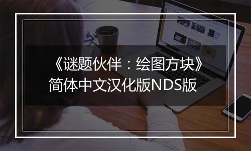 《谜题伙伴：绘图方块》简体中文汉化版NDS版