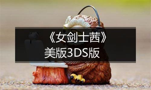 《女剑士茜》美版3DS版