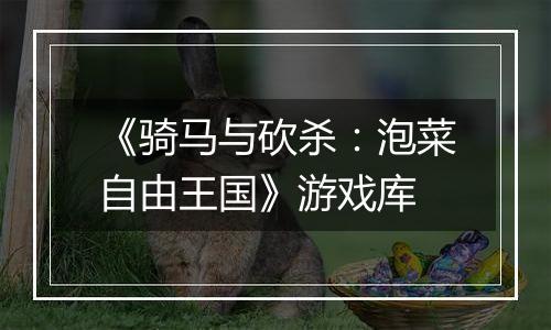 《骑马与砍杀：泡菜自由王国》游戏库