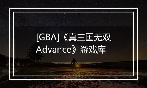 [GBA]《真三国无双Advance》游戏库