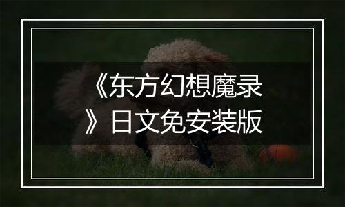 《东方幻想魔录》日文免安装版