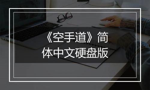 《空手道》简体中文硬盘版