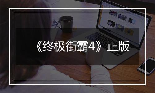 《终极街霸4》正版