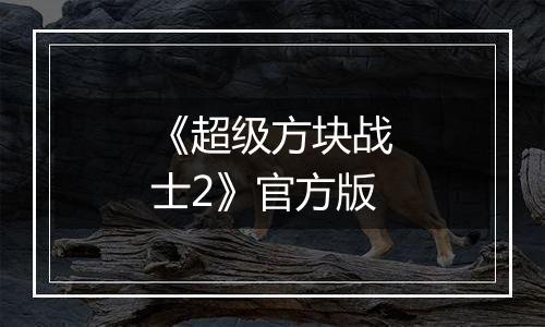 《超级方块战士2》官方版