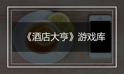 《酒店大亨》游戏库