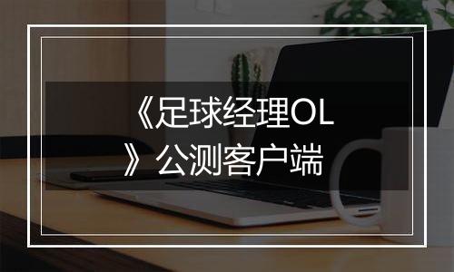 《足球经理OL》公测客户端
