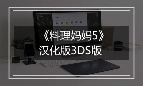 《料理妈妈5》汉化版3DS版