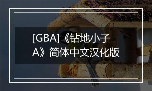 [GBA]《钻地小子A》简体中文汉化版