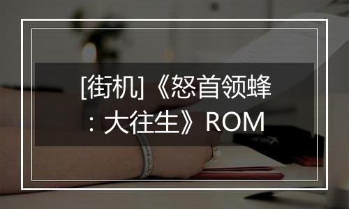 [街机]《怒首领蜂：大往生》ROM