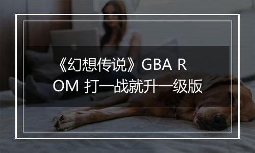 《幻想传说》GBA ROM 打一战就升一级版