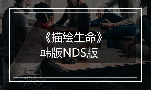 《描绘生命》 韩版NDS版